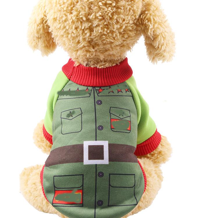 Китайский Новый год осень и зима свитер одежда для кошек униформа Хэллоуин смешная одежда для домашних животных одежда для собак принадлежности