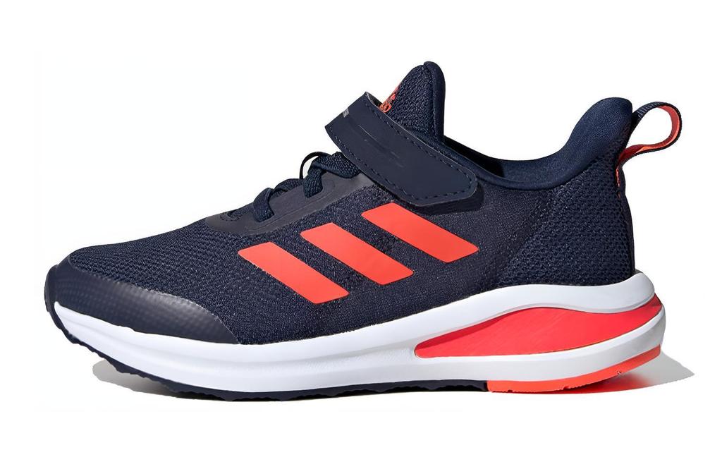 adidas Fortarun 2020 K Дышащие кроссовки для бега средней высоты Сине-оранжевые Детские FV2620