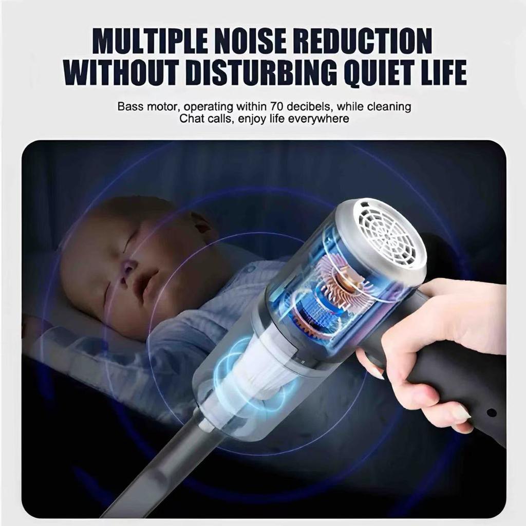 19800 Па Автомобильный пылесос 120 Вт Беспроводной Супермощный 3 в 1 Влажная Сухая Двойное Использование Портативный Ручной Пылесос