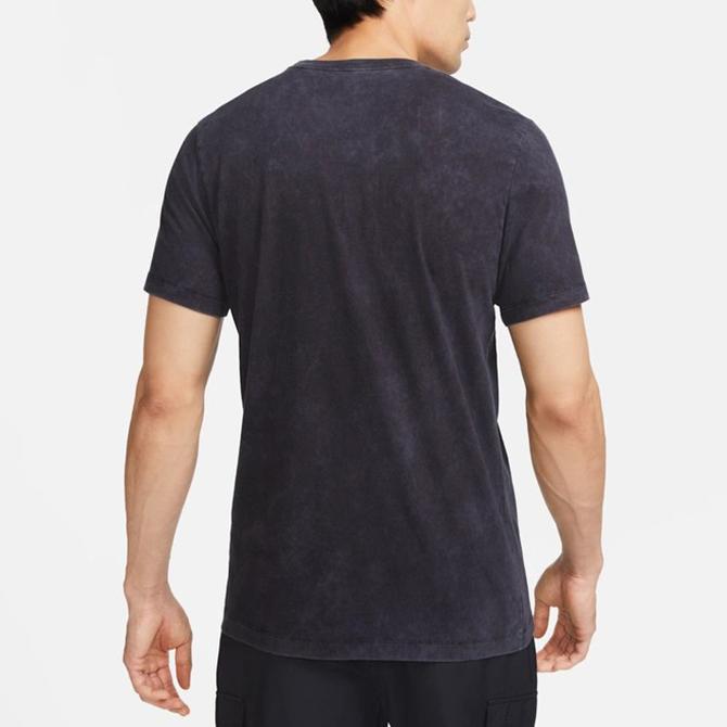 Nike Спортивная клубная повседневная футболка с коротким рукавом, мужские топы, черные FD1283-010