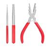 3pcs Wire Looping Tools Metal Pliers Wire Looping Mandrel Rods for Jewelry Making Beading Jump Ring Forming Supplies