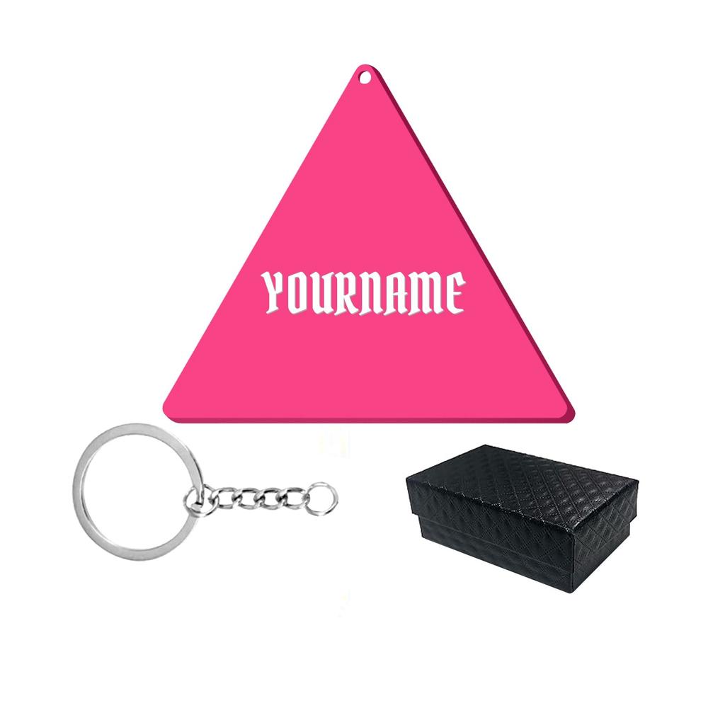 Индивидуальный подарочный брелок для ключей с 3D-печатными шрифтами Chomsky