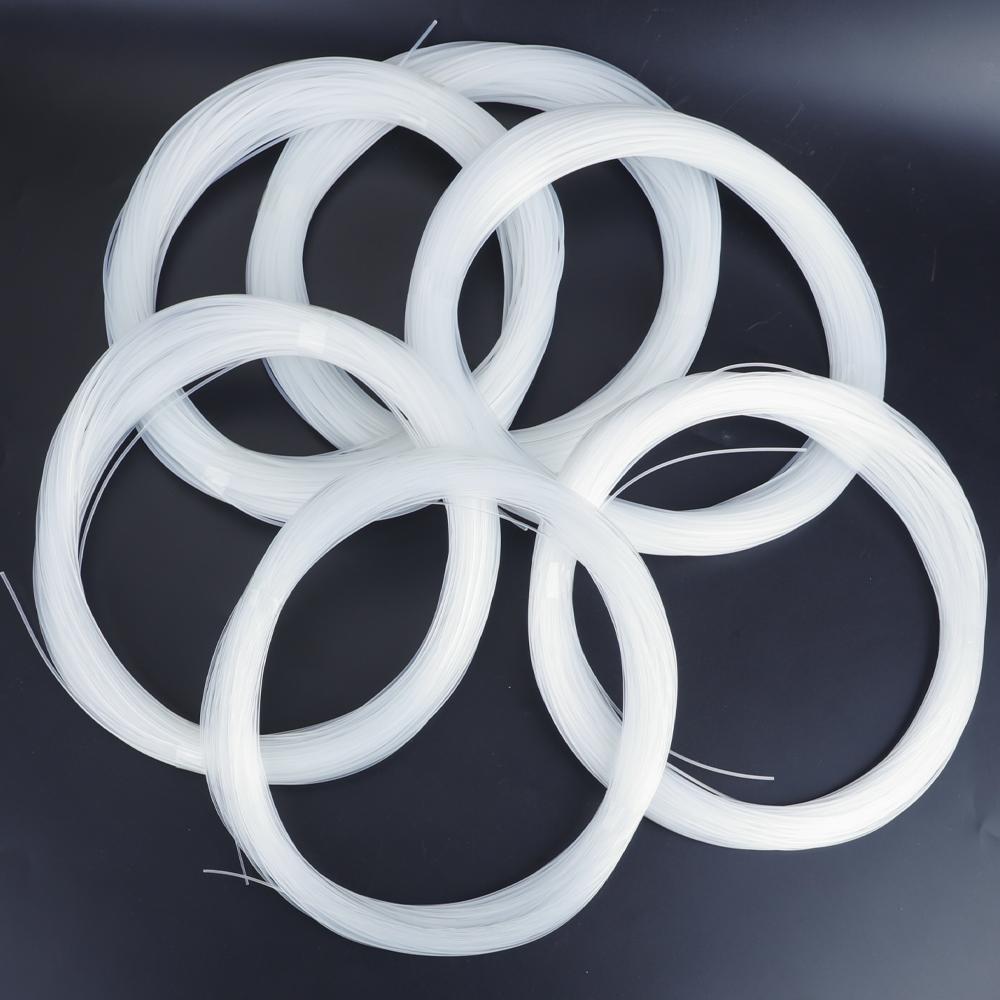 FTK 1 шт. 50 м Большая Прочная Леска Толстая Нейлоновая Кристальная Монофиламентная Леска Морские Рыболовные Аксессуары Инструменты 1 мм-2 мм Леска для ловли карпа