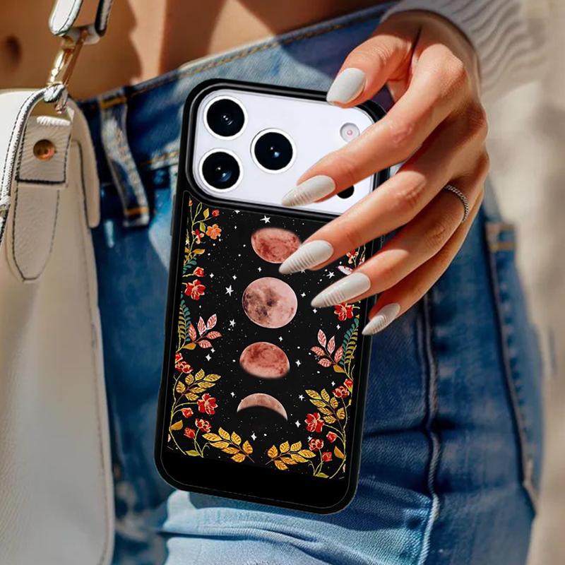 Оккультная Колдовская Луна Готическая Ведьма Чехол для Телефона Для iPhone 17 Air 14 15 13 12 Max Чехол Для Apple 16e 11 Pro Max Plus Coque