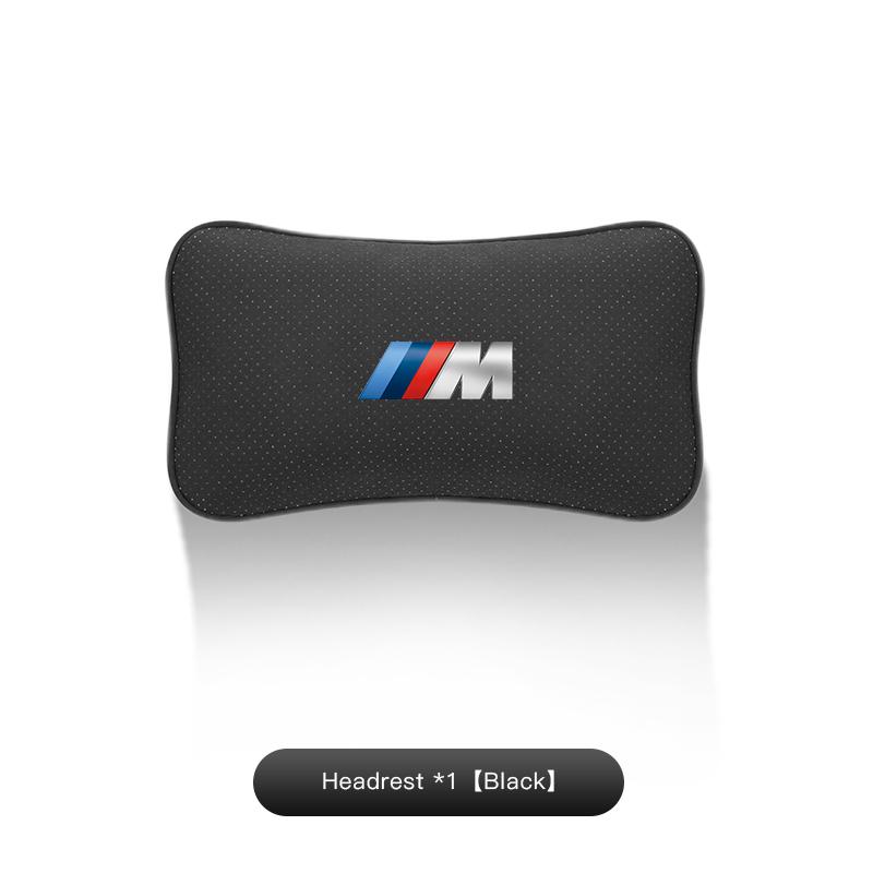 BMW Car Headrest Neck Pillows Protection Lumbar Backrest Cushion Auto sticker For Performance F30 F40 E46 E60 M F10 X3 E90 F20 bzdf48