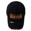 Новая хлопковая винтажная кепка высокого качества с вышитыми буквами BOSTON бейсболка для мужчин и женщин для занятий спортом на открытом воздухе