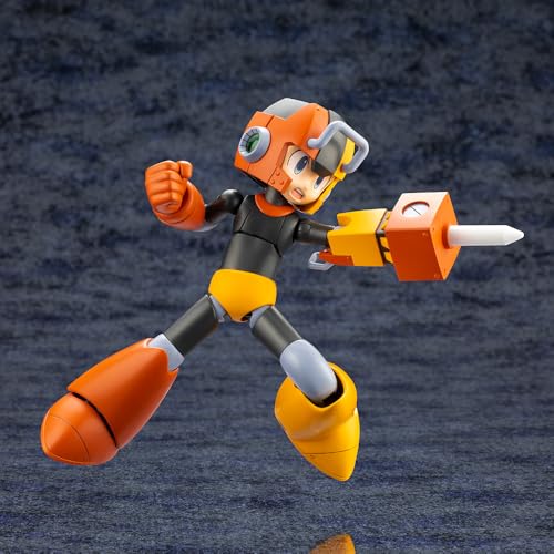 Kotobukiya Rockman Pile Drive Ver. Non-scale Plastic Model, Approximately 135mm Tall