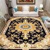 Luxury European Big Size Carpet Living Room Decoration Home Sofa Side Area Rug for Bedroom Non-slip Cloakroom Washable Floor Mat