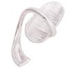 False Jewelry Gold Metal Ring Nail Fashion Rings Women Silver