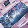 Wuthering Waves КАРЛОТТА Коврик для мыши Игровые аксессуары Aemeath Игровой коврик для стола с клавиатурой Нескользящий Большой ковер для ПК Коврик для мыши