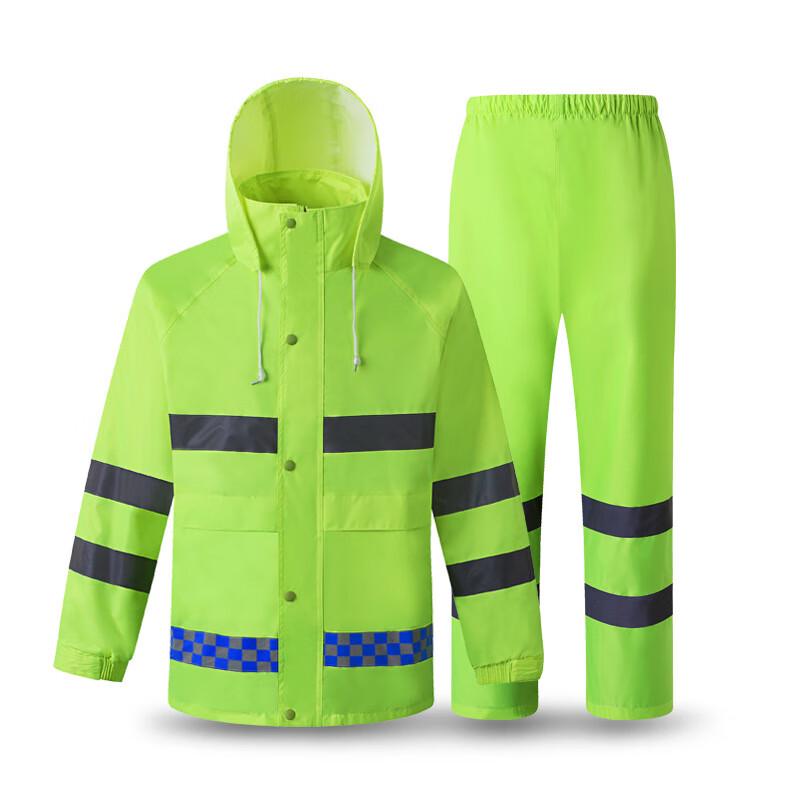 WEZHO High-Visibility Reflective Rain Suit