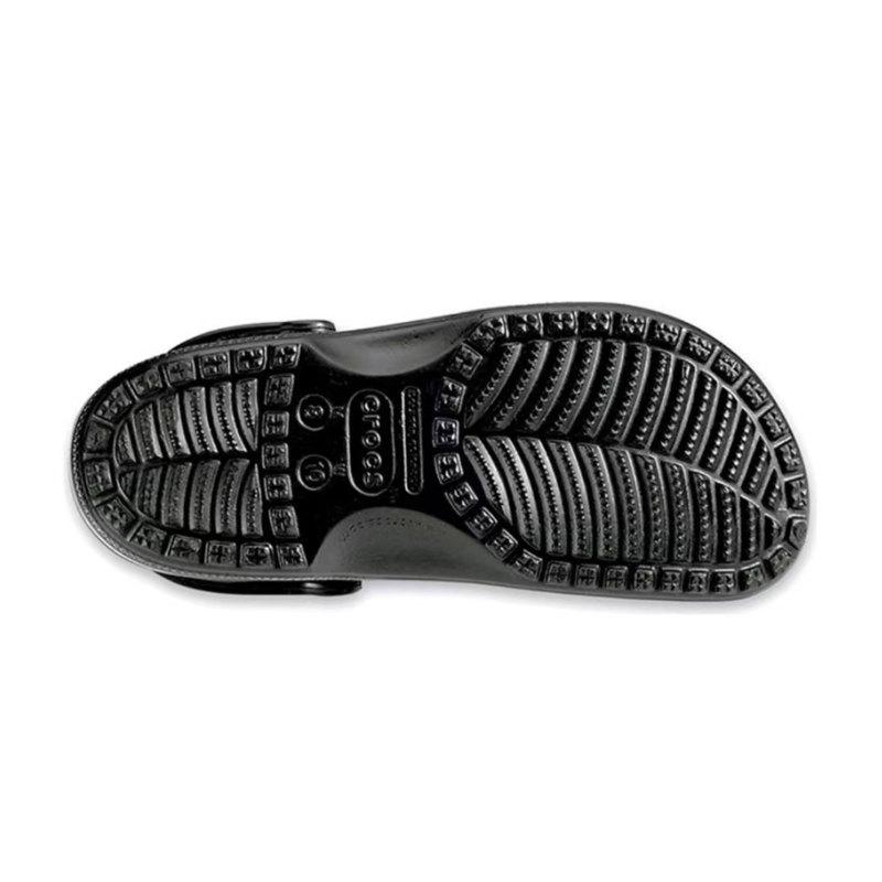 Crocs Classic Clog Devil Smiley EVA Graffiti Comfortable Versatile Hole Shoes Unisex Black