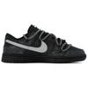 Nike Кроссовки Dunk Y VELE Xingji Archive, Moon Outer, Space, Urban Techwear Кожаные Низкие Скейтбордические Обувь Унисекс Черные IO7606-010(Команда898-)