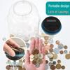 Smart Cross-Border Piggy Bank Toy with 1.8L Capacity for Counting Euros, Pounds, and Dollars