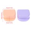 1 Pcs Denture Storage Box Partial Denture Case Orthodontic Prosthesis Teeth Container Boxes Dental Retainer