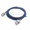 BNC Male to BNC-J Double Adapter Cable, 50-1.5, Inner Thread Pin, RG174.