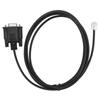 ПВХ DB9 RS232 на RJ11, 6 футов, Plug and Play кабель для APC AP7800 AP7900 940‑0144A, передача данных