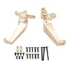 RC Caster Block C Hubs Fit for AXIAL 1 8 RC Car Brass Left Right Steering Caster Mount C Hub Carrier for RC Accessories