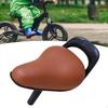 Велосипедное седло для детей, искусственная кожа, аксессуар, сменная подушка для сиденья, подушка для езды