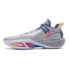 Баскетбольные кроссовки Fission 9 Shock Absorbing Non-Slip Low-Top мужские серые ABPU003-7