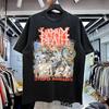 Винтажная хлопковая черная футболка группы Napalm Death 2000-х годов, унисекс, размеры S-5XL, KH16141, Унисекс футболка