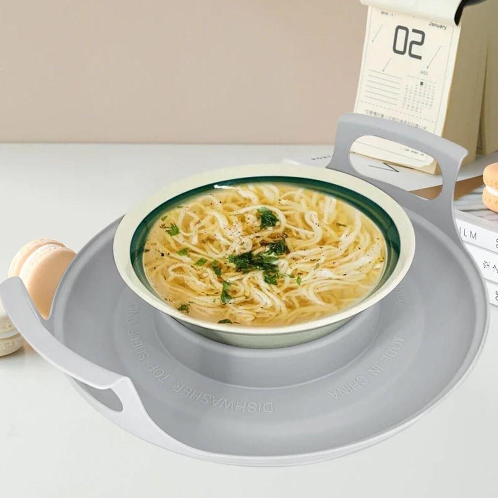 Anti-deformed Microwave Plate Tray Home Cooking Supplies Microwave Cool New Steam Holder