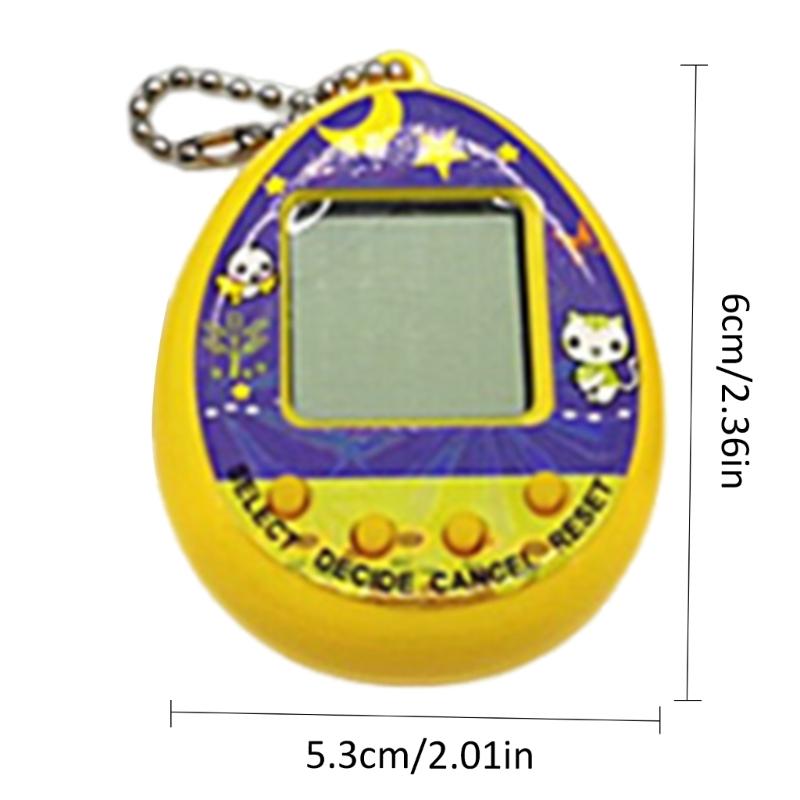 Виртуальные игрушки для домашних животных, ностальгические приставки, электронные цифровые домашние животные, 168 домашних животных, игровой автомат, карманные электронные игрушки для животных