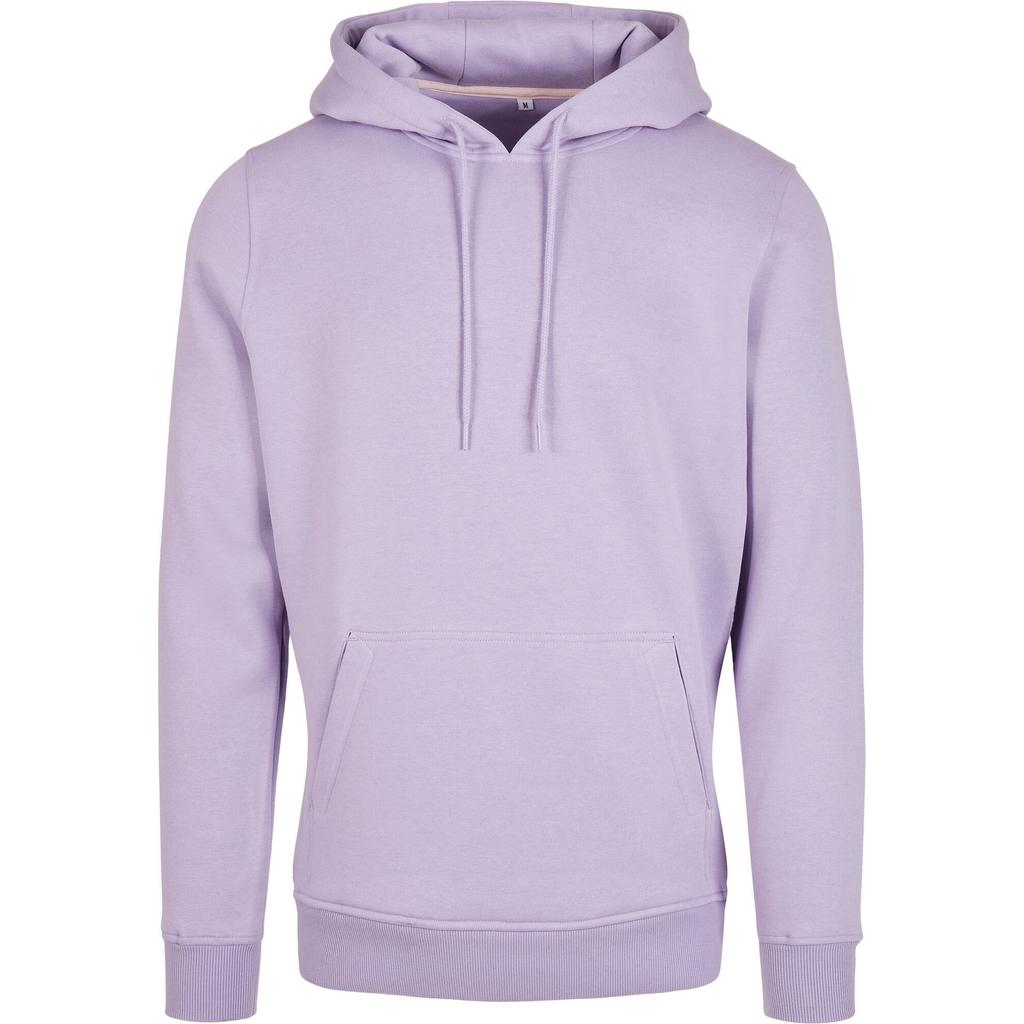 Build Your Brand Mens Heavy Pullover Hoodie