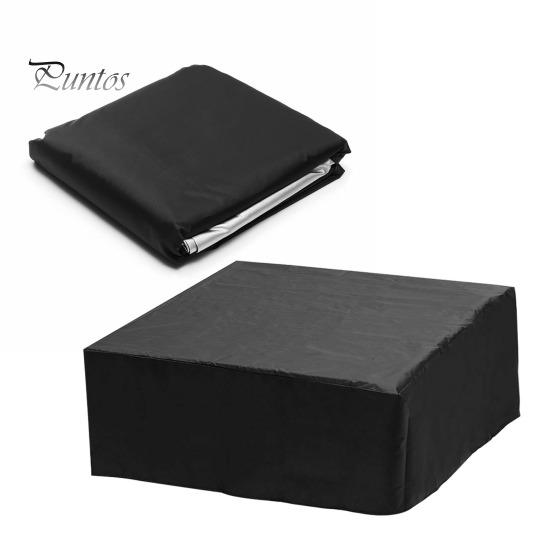 Outdoor Weatherproof Hot Tub Cover Waterproof Fabric Adjustable Drawstring Design UV-Resistant Heavy Duty Cover Protector