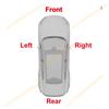Door Speaker Cover For Tesla Model Y 1090411 1090409 1497294 1497295    Car Speaker Cover Replacement Parts 1pcs