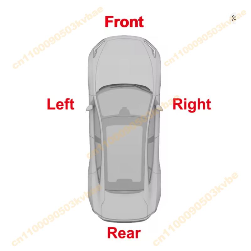 Door Speaker Cover For Tesla Model Y 1090411 1090409 1497294 1497295 Car Speaker Cover Replacement Parts 1pcs