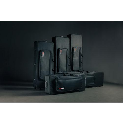 GATOR GK Keyboard Series GK-88 SLXL (88-Key) Lightweight Semi-Hard Keyboard Case, Black