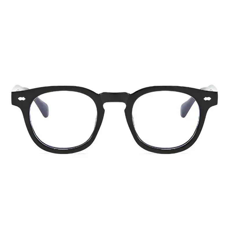 Квадратные очки для ботанов с блокировкой синего света, компьютерные очки с защитой от синего света, оправа