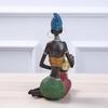 African Figures, Woman Decorative Sculpture, Flower Vase, Home Centerpieces, Dining Table, Tribal