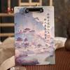 Document Holders Writing Pad Chinese Style A4 File Folder Clipboard  School Supplies