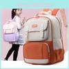 Comfortable And Colorful Nylon School Backpack For Boys And Girls With Ample Space Essentials For