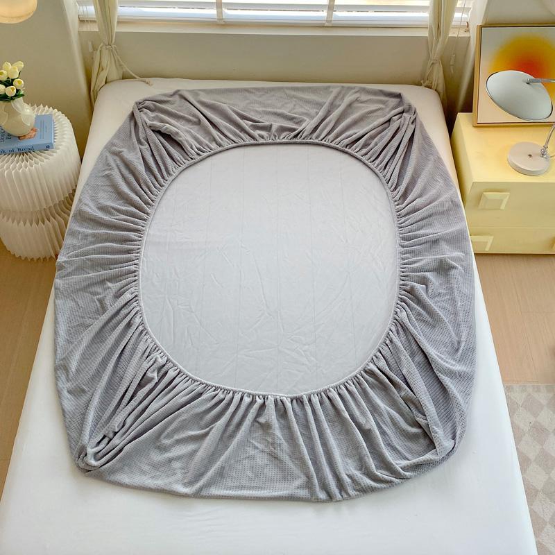 Однотонное покрывало на кровать бархатная простыня на резинке теплое простыня для кровати приятное к коже постельное белье зимние простыни простыня(Наволочка Нужен заказ)