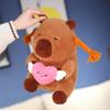 Adorable Soft Plush Capybara Toy For Kids Featuring High Quality Long Material Fur