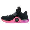 Li Ning WOW 6 Восход Низкие Высокопроизводительные Баскетбольные Кроссовки Женские Розово-Черные ABAM004-1