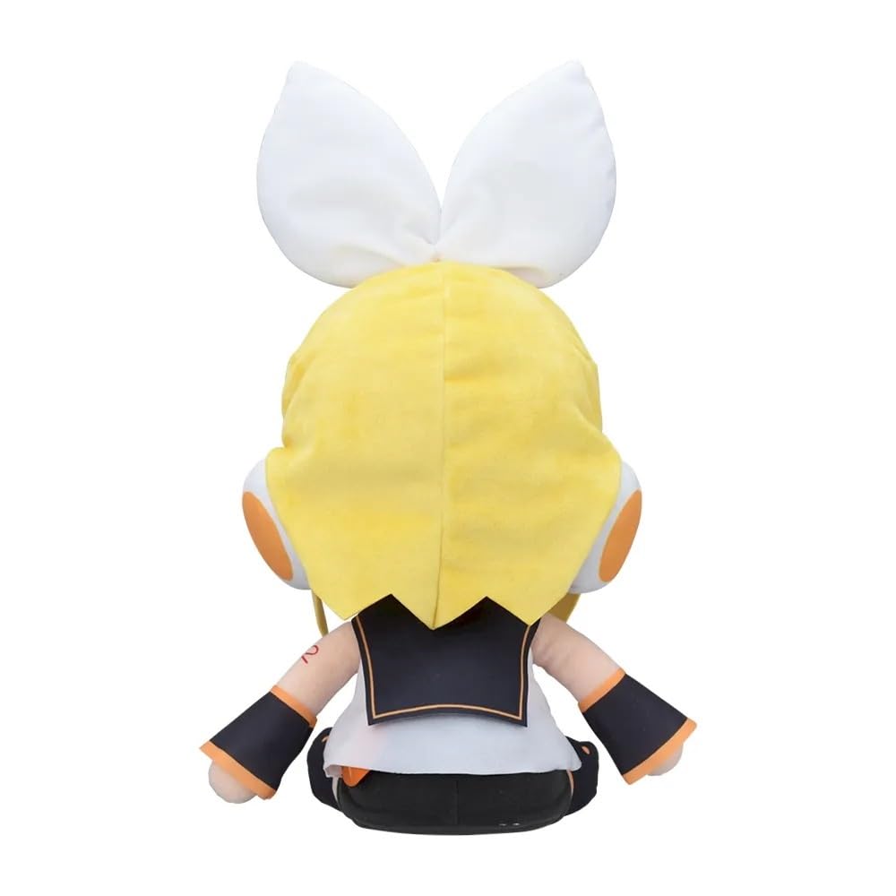 Hatsune Miku Series Fuwapuchi Mega Jumbo Plush Toy MEJ 32cm "Kagamine Rin" Approx.