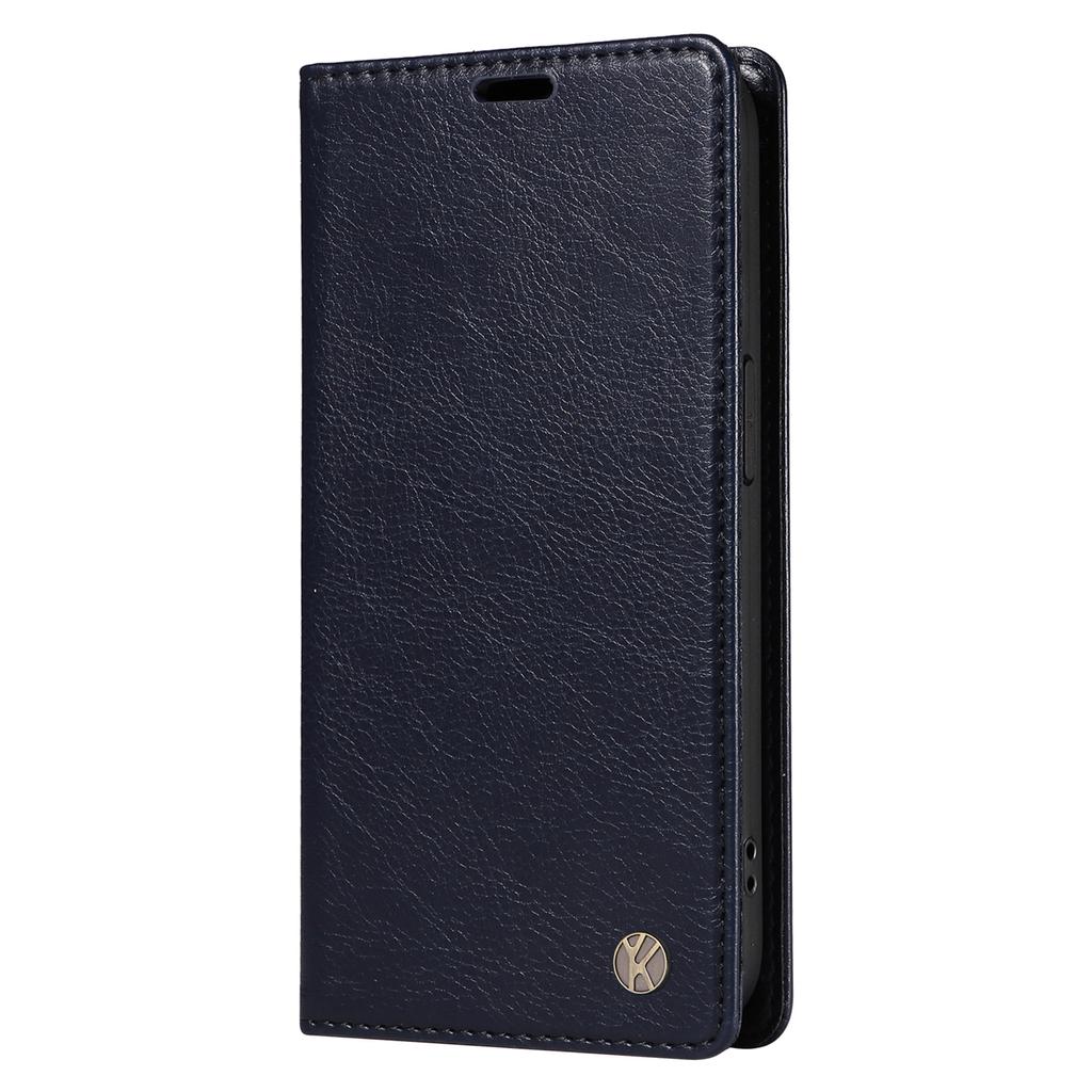 YIKATU YK-006 For Xiaomi 15 Pro Case Magnetic Closure Leather Phone Cover Litchi Texture