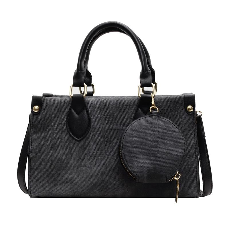 Новая сумка женская трендовая повседневная простая сумка-мессенджер популярная контрастного цвета женская сумочка сумка-тоут для поездок