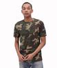 AVIREX DAILY RIB SHORT SLEEVE CREW NECK T-SHIRT(WEB Exclusive) CAMOUFLAGE 783-5934016 men's XL olive camouflage