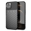 iPhone 13 Mini Black Rugged Armor Protective Case - Flexible and Durable Cover