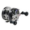 AbuGarcia Ambassadeur 4501C Factory Tune Black Double Handle Topwater Reel for and Catfish Left-Handed Bass, Snakehead,