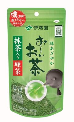 Itoen Oi Ocha Зеленый чай с матча, сенча, 100г