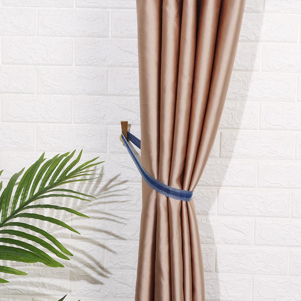 Durable Modern Practical Curtain Holder Wall Hanger Mounted Metal Hooks Curtain Holdback