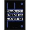 New Order Fact 50 Woven Standard Patch