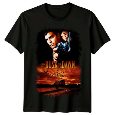 От заката до рассвета (1996) Футболка в стиле кинопостера, ретро-футболка, унисекс, подарок