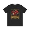 Весенний и летний веселый DnD футболка для зала DungeonDragon футболка для тренировок ретро подарок для мастера подземелий